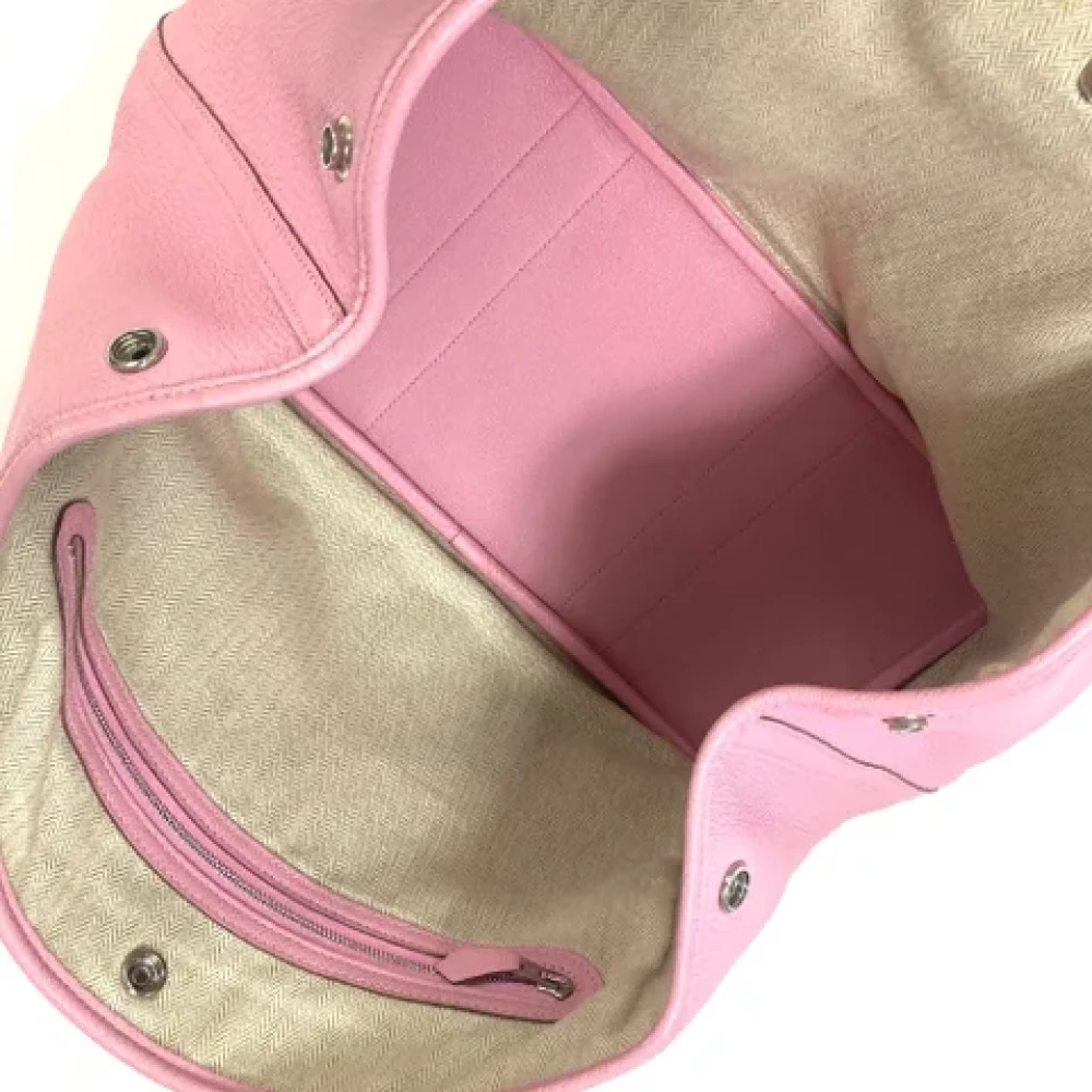 Hermès Vintage Pre-owned Leather totes Pink Dames