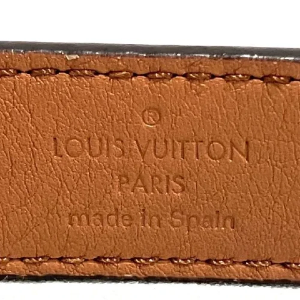 Louis Vuitton Vintage Pre-owned Leather belts Brown Dames