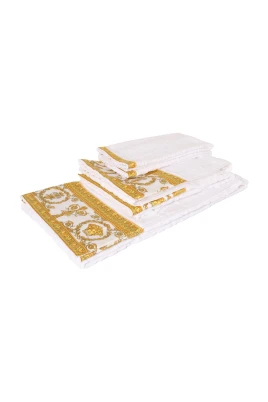 Vit I Love Baroque Handduk Set
