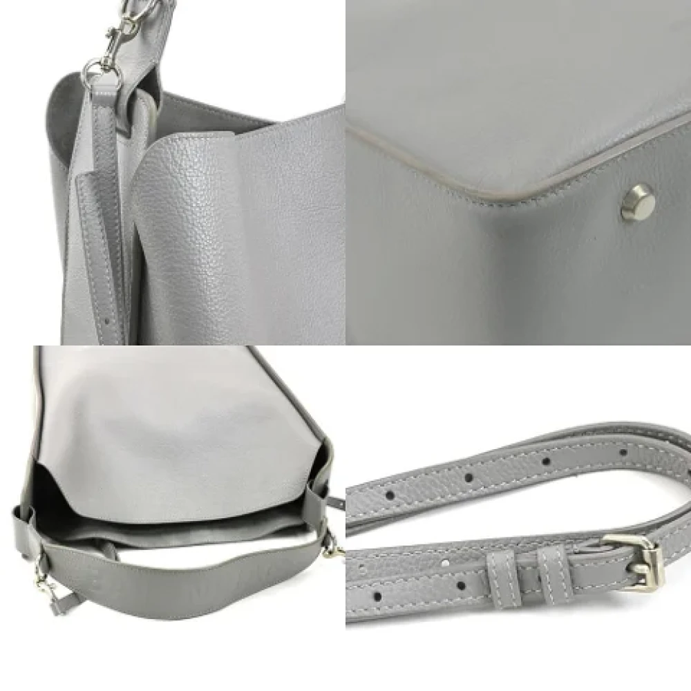 Balenciaga Vintage Pre-owned Leather balenciaga-bags Gray Dames