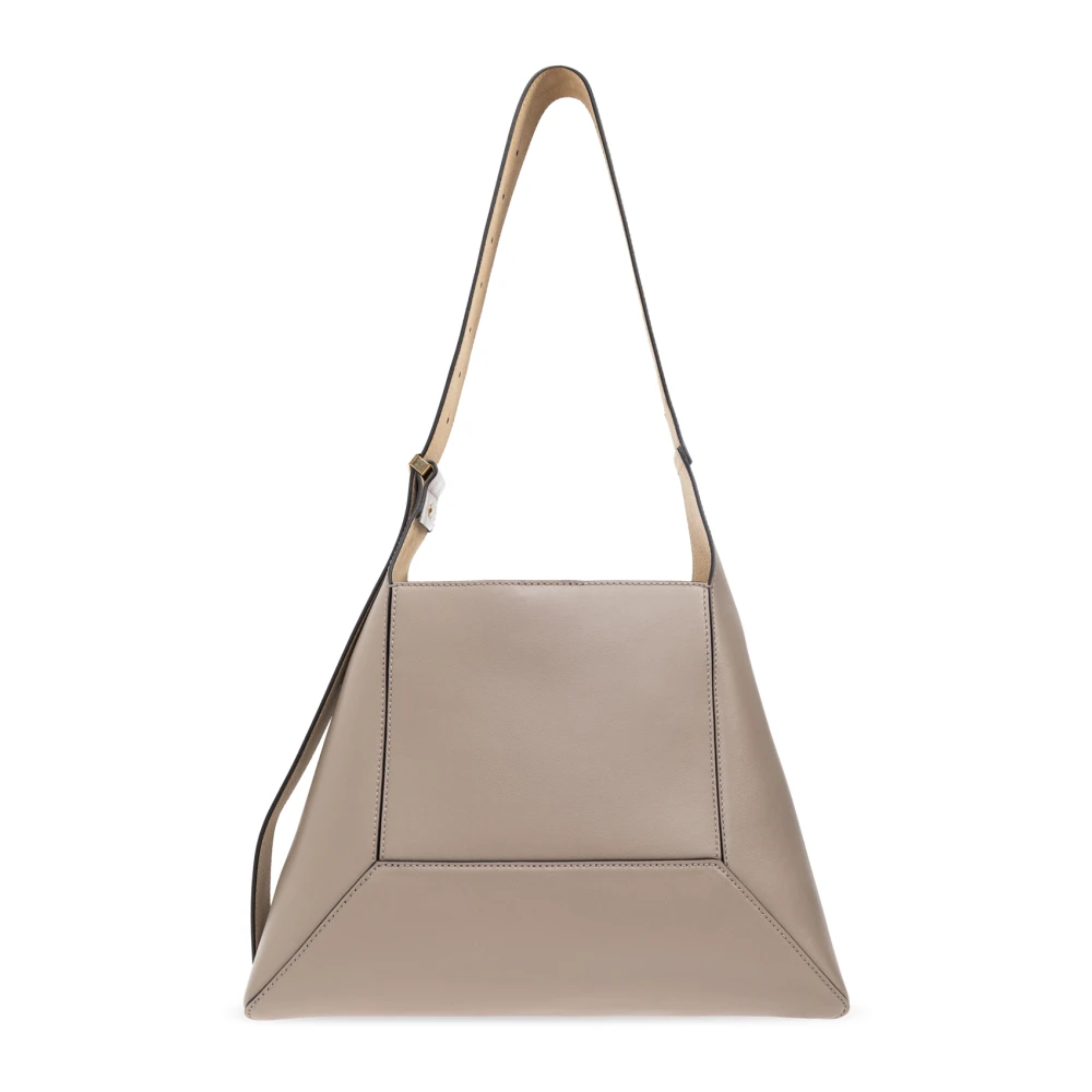 Jimmy Choo Diamant Middelgrote Tas Beige Dames