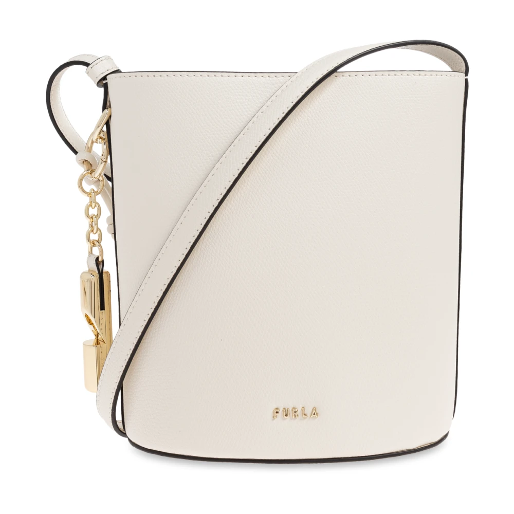 Furla Donna Beige Roxie Mini Borsa A Spalla