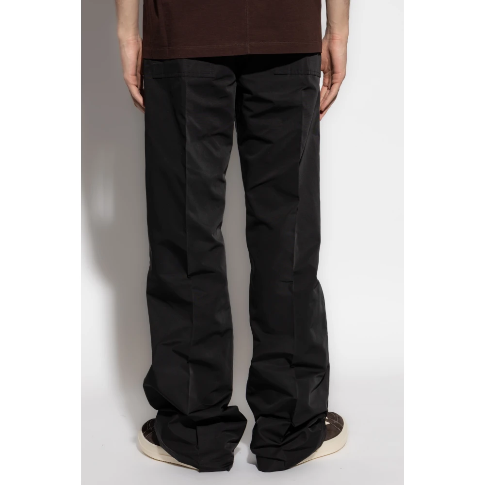 Rick Owens Dietrich Broek met Trekkoord Black Heren