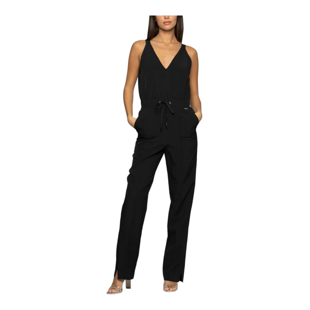 Kocca Mouwloze Jumpsuit Black Dames