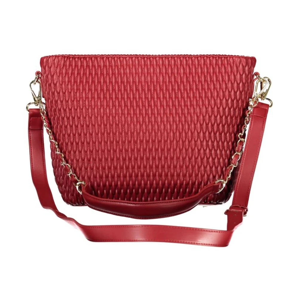 Valentino by Mario Valentino Rode polyethyleen handtas voor vrouwen Red Dames