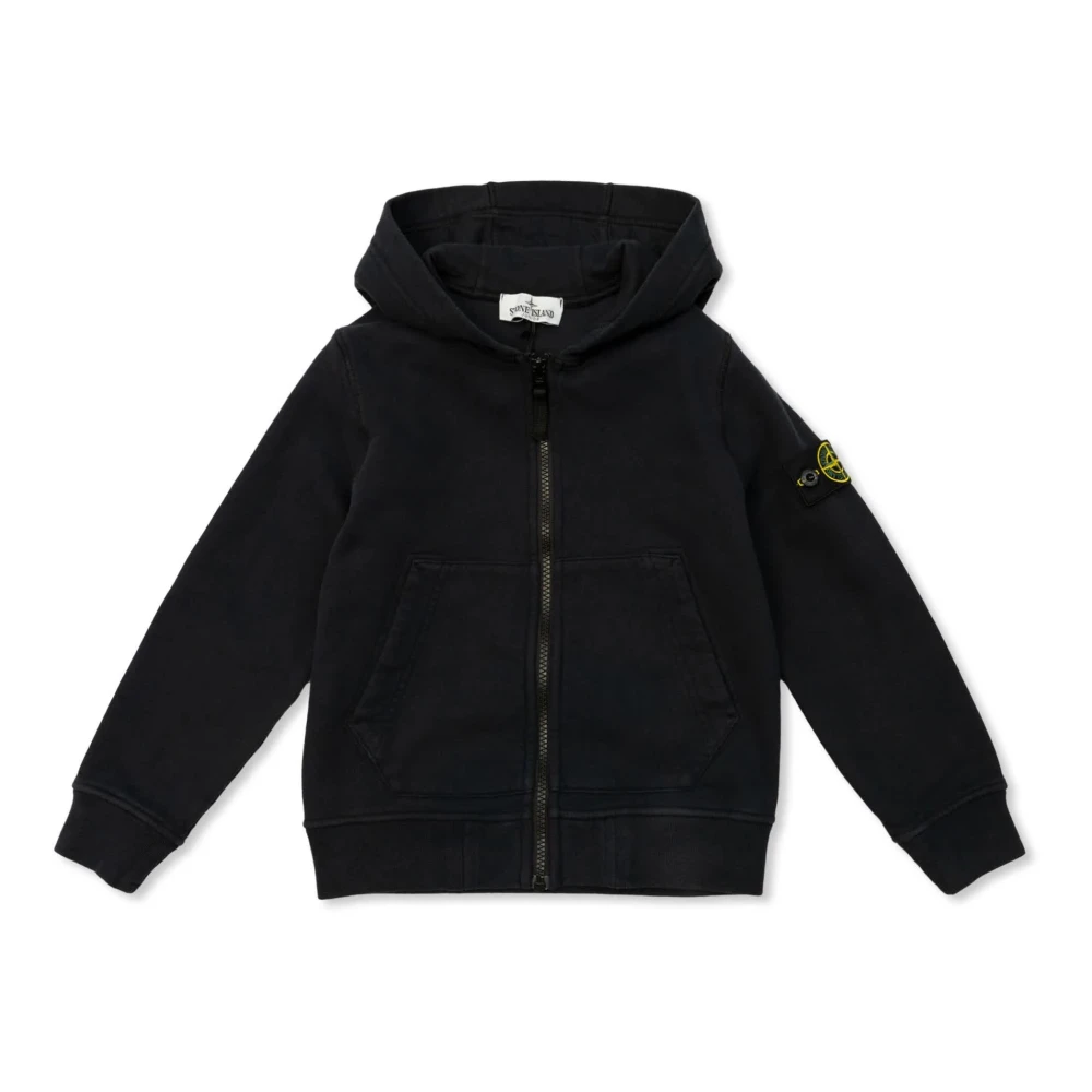 Stone Island Casual Hoodie Sweatshirt Black, Unisex