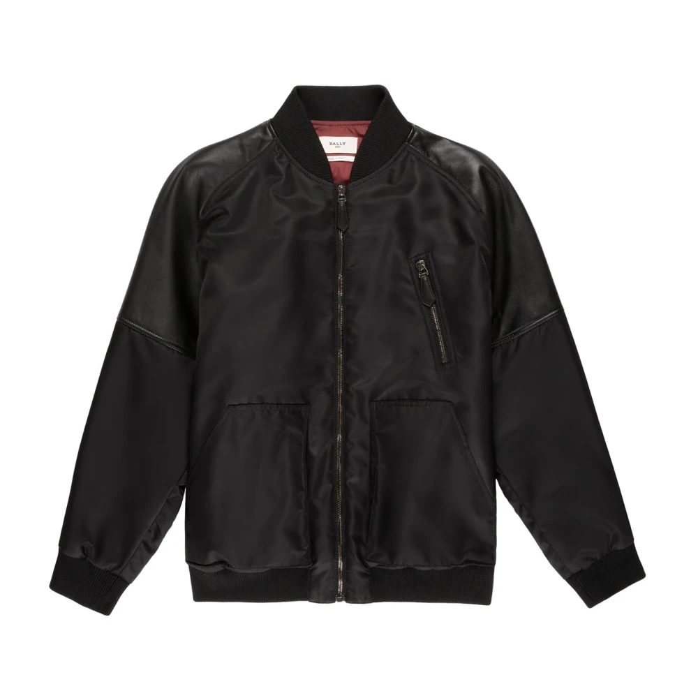 Bally Stijlvolle Bomberjack Black Dames
