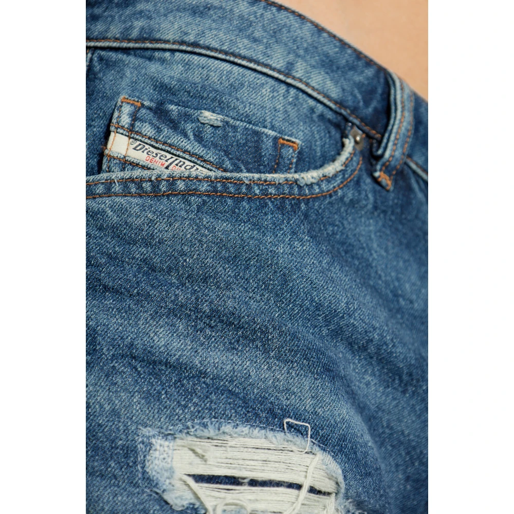 Diesel Shorts D-Fin Blue Heren
