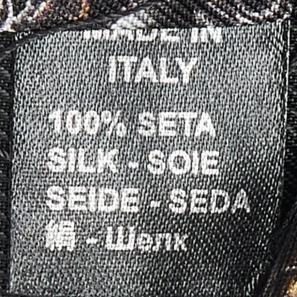 Dolce & Gabbana Pre-owned Silk home-office Black Heren