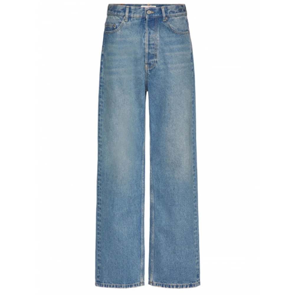 Valentino Denim Jeans voor Mannen Blauw Heren