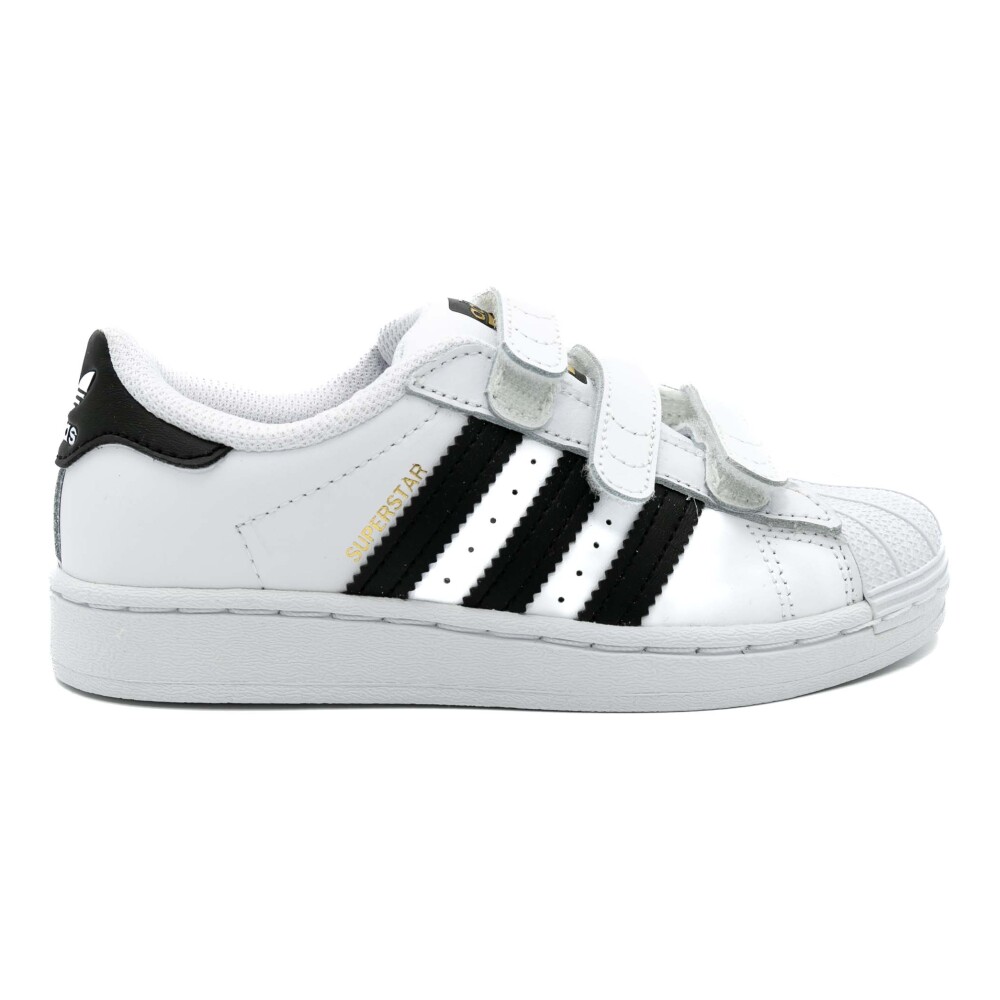 Sneakers Bianche Superstar con Strisce Colorate Adidas Originals Sneakers Miinto