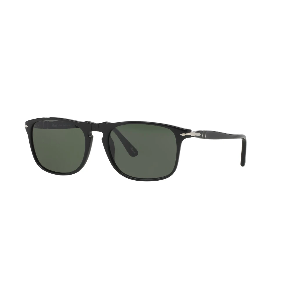 Persol Men's Black/Green Sunglasses