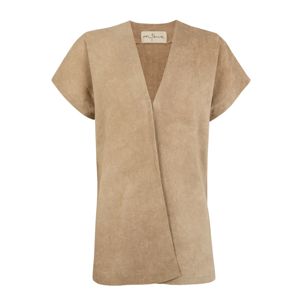 Cortana Mujer Marrón - Cassian Top - Blouses & Shirts - 2XS