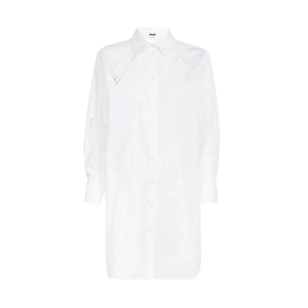 Dresses > Day Dresses > Shirt Dresses - - Msgm - Modalova