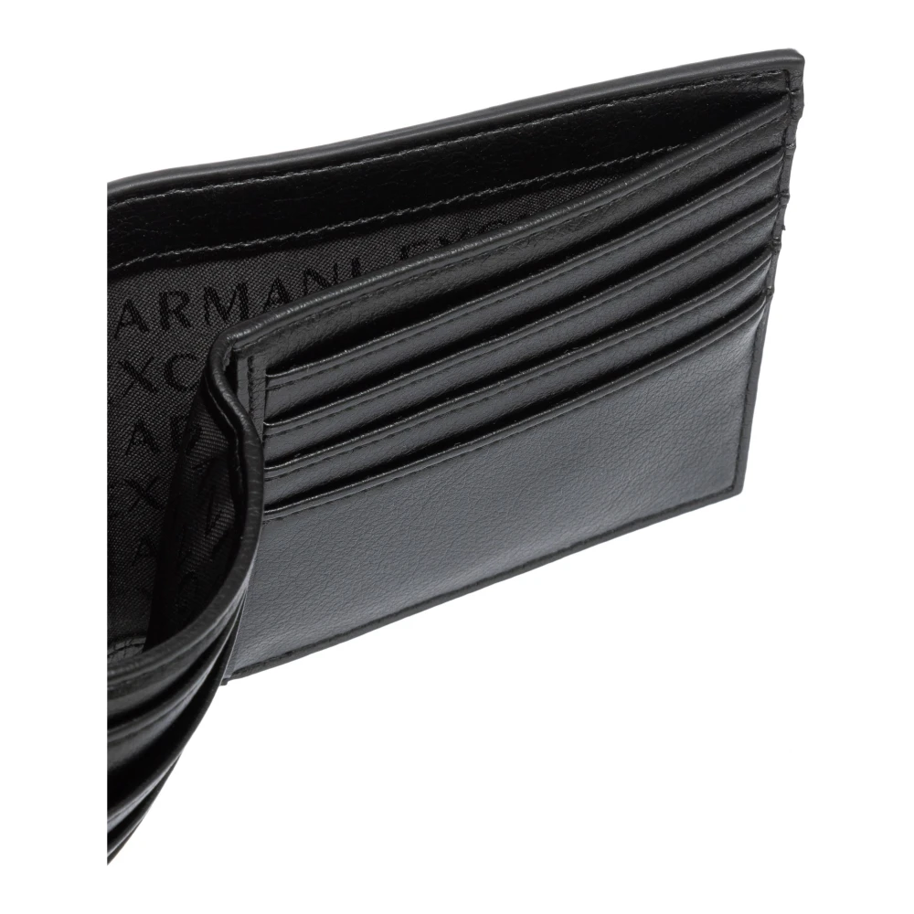 Armani Exchange Portemonnee met logo Black Heren