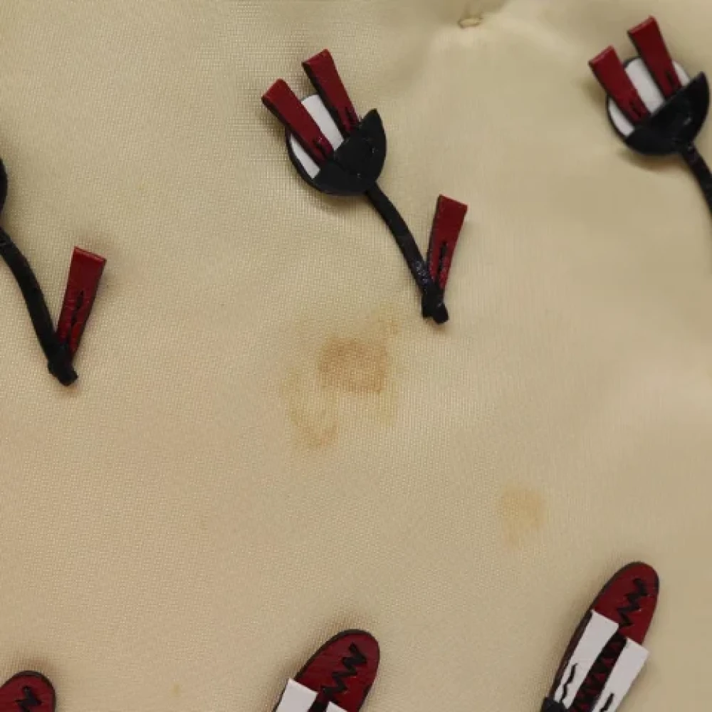 Prada Vintage Pre-owned Nylon totes Beige Dames