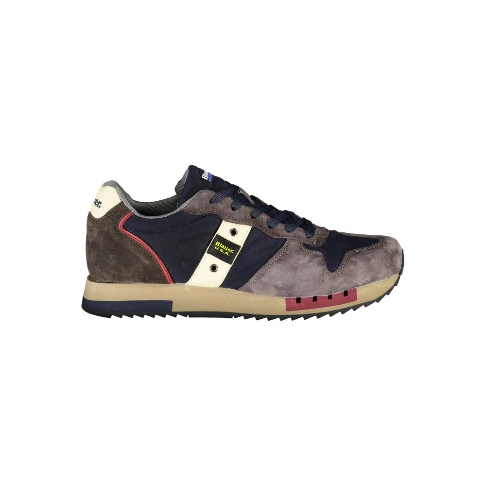 Blauer Men's Multicolor Sneakers, 7 Uk, Blue Designer Trainers