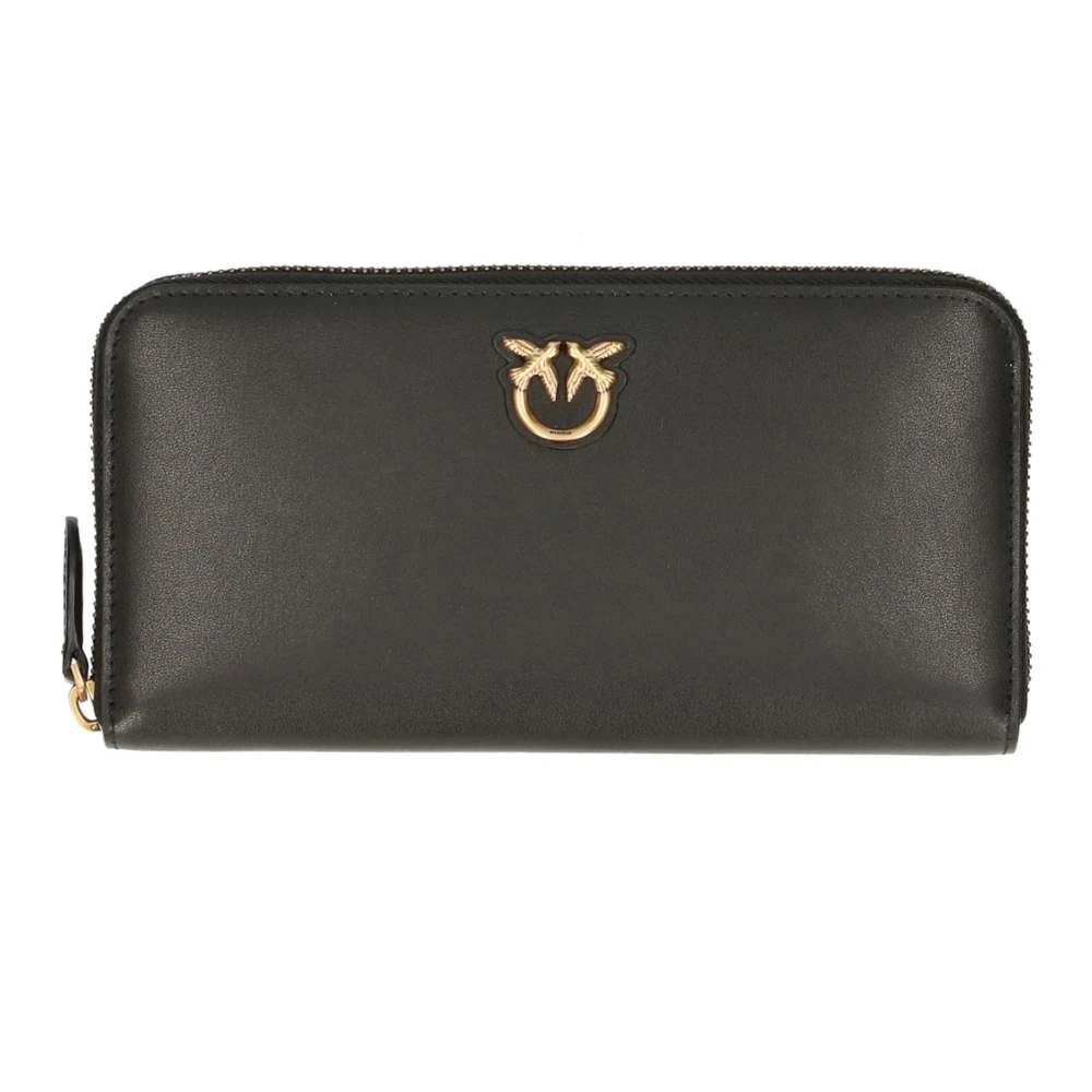 Pinko Women's Black Wallets & Cardholders, One Size, Wallet And Cardholder - Small Leather Goods