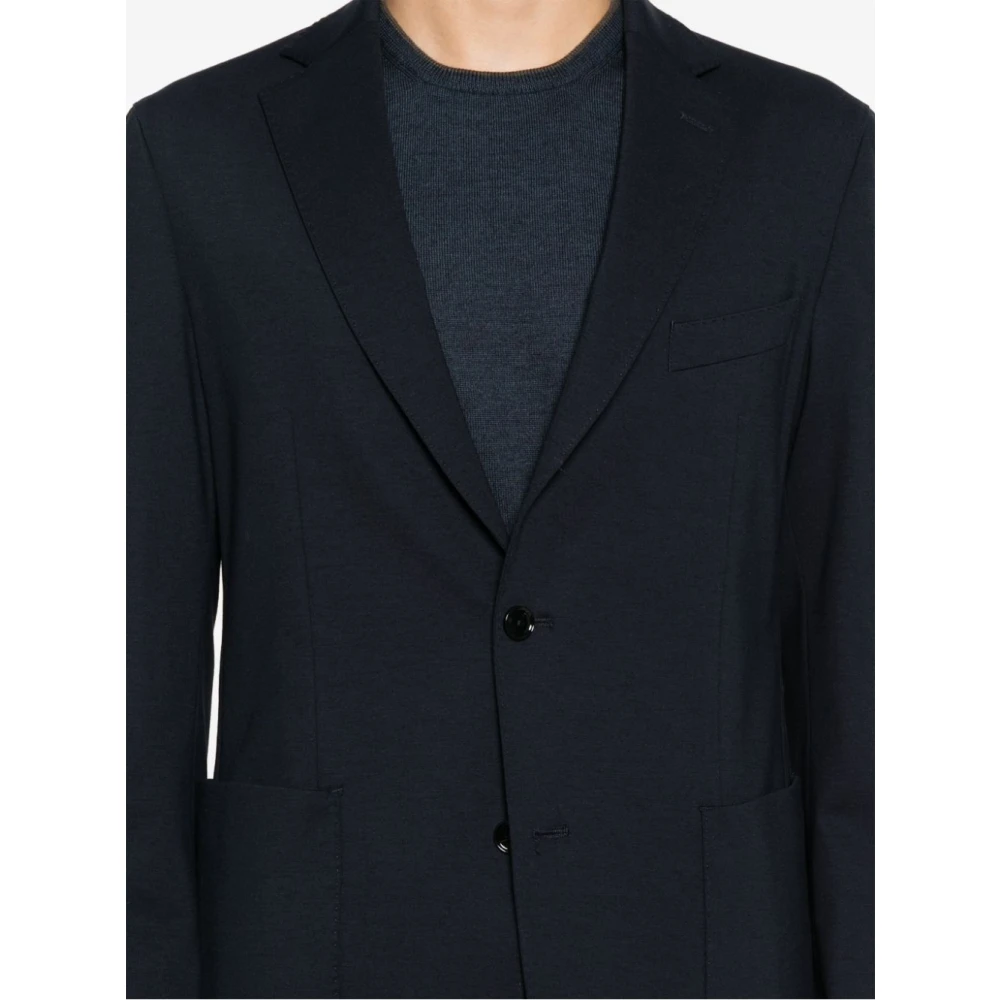 Hugo Boss Stijlvolle Jassen voor Mannen Blue Heren