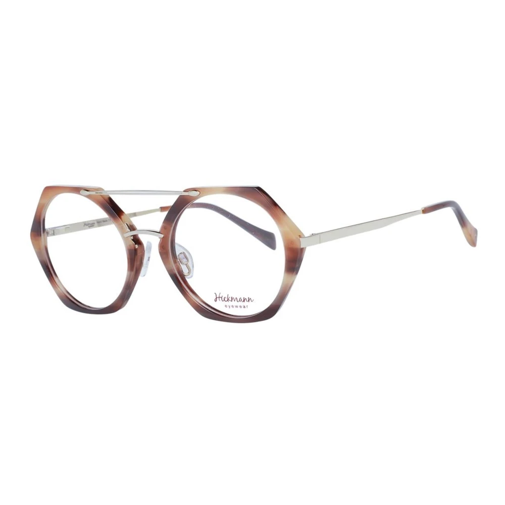 Ana Hickmann Bruine Aviator Acetaat Optische Frames Brown Dames