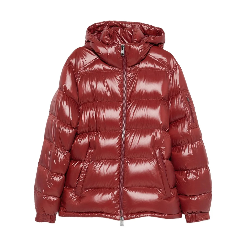 HERNO - Piumino con cappuccio rosso bordeaux - Uomo - Taglia 52 - Immagine 3