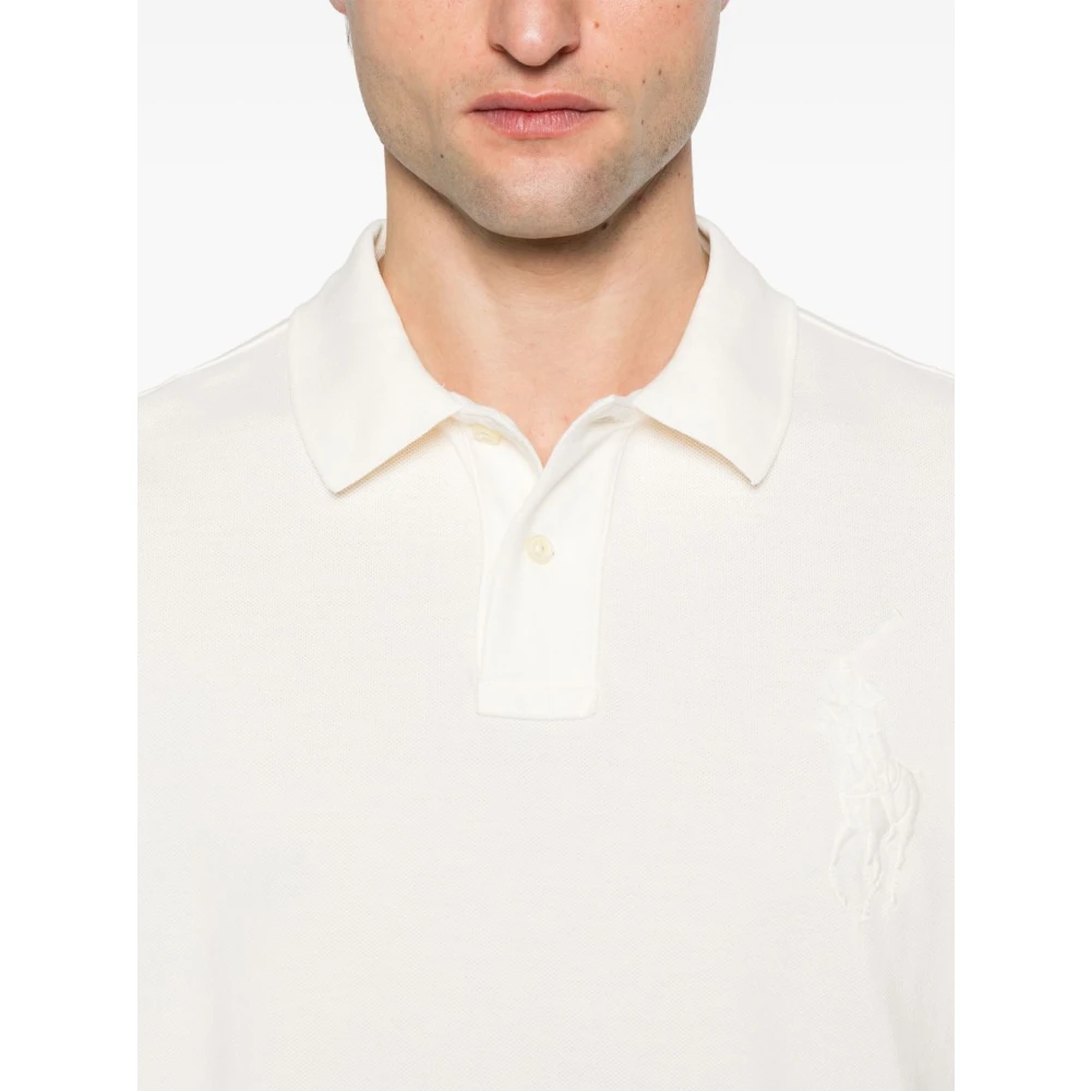 Ralph Lauren Polo Shirt White Heren