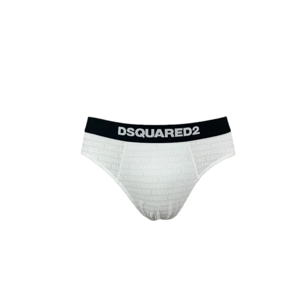 Dsquared2 Casual T-shirt en Slip Set White Heren