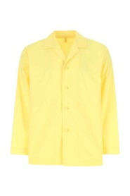 Camicia in poliestere gialla