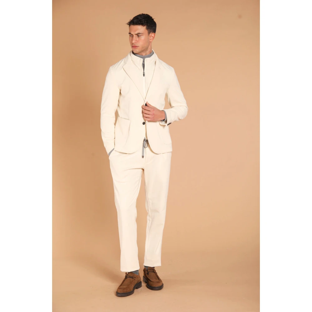 Mason's Winter Wolblend Blazer Regular Fit Beige Heren
