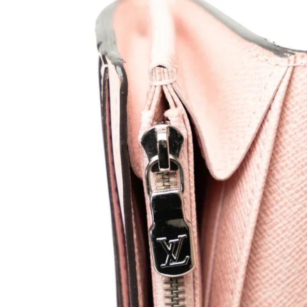 Louis Vuitton Vintage Pre-owned Leather wallets Pink Dames
