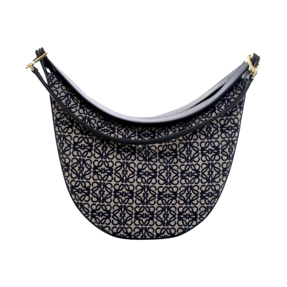 Loewe Pre-Owned Women's Black Pre-Owned Hobo Style Bag