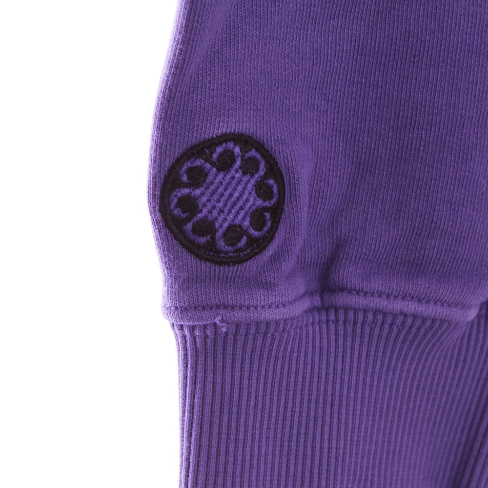 Octopus Amethist Geverfde Lichtgewicht Hoodie Heren Purple Heren