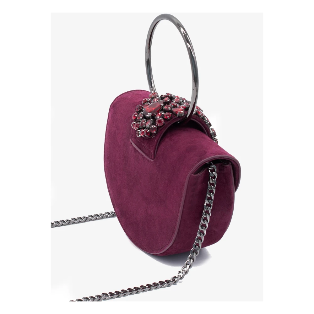 Alma en Pena Maan Clutch Tas Red Dames