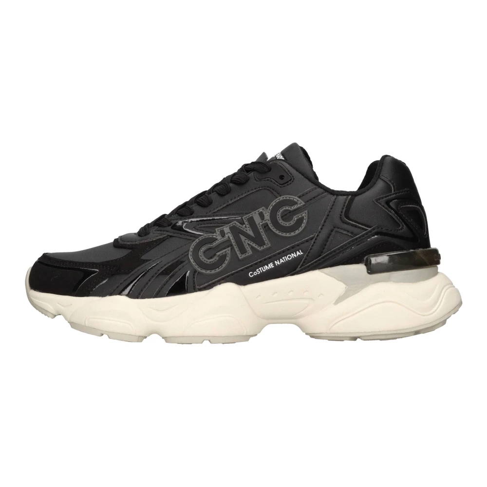 Costume National Eco-leather Sneakers Heren Schoenen Zwart