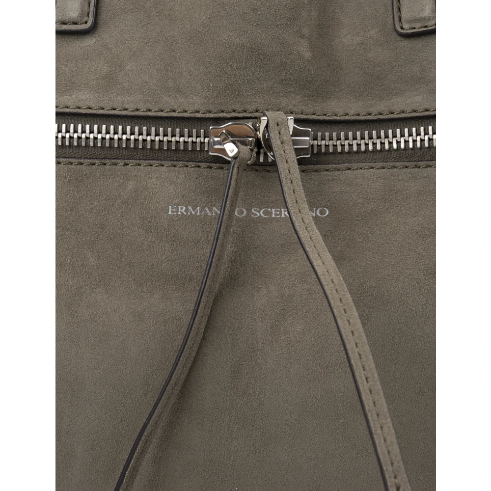 Ermanno Scervino Groene Kussen Tas van Leer Green Dames