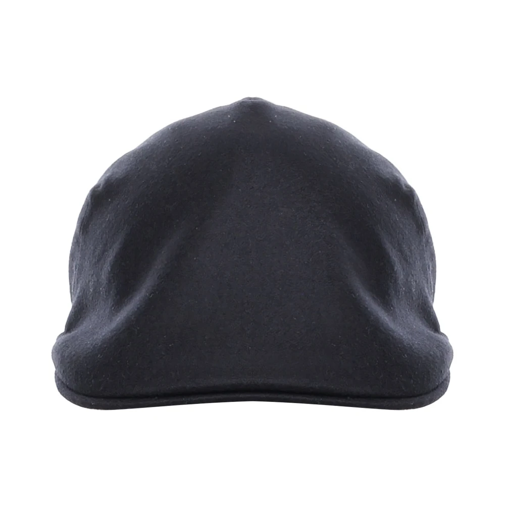Borsalino Zwarte wollen eendenhoed Black Unisex