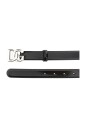 ceinture-en-cuir-noir-avec-logo-argent