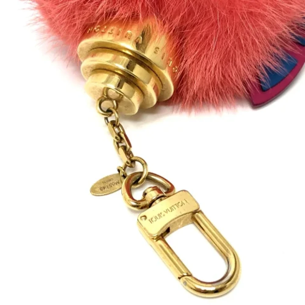 Louis Vuitton Vintage Pre-owned Fabric key-holders Pink Dames