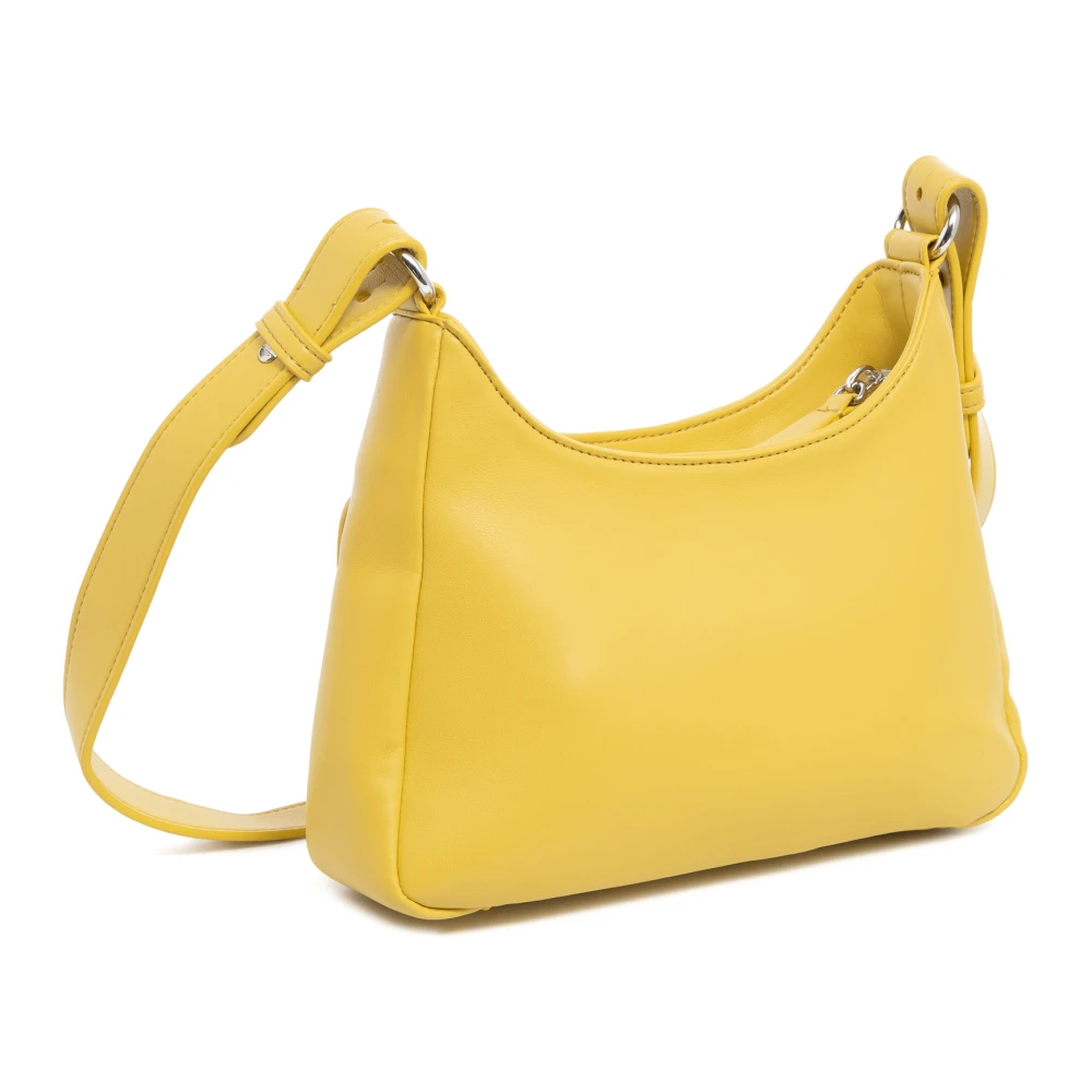 Armani Exchange Stijlvolle Hobo Tas met Verstelbare Band Yellow Dames