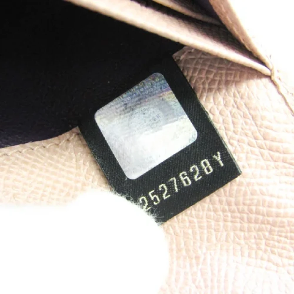 Bvlgari Vintage Pre-owned Leather wallets Pink Dames