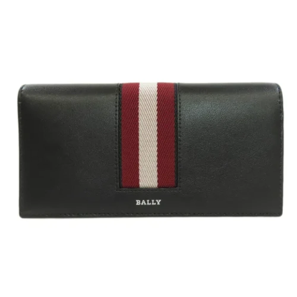 Bally Pre-owned Leather wallets Black Dames