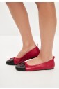 leren-ballerinas-mila-rood