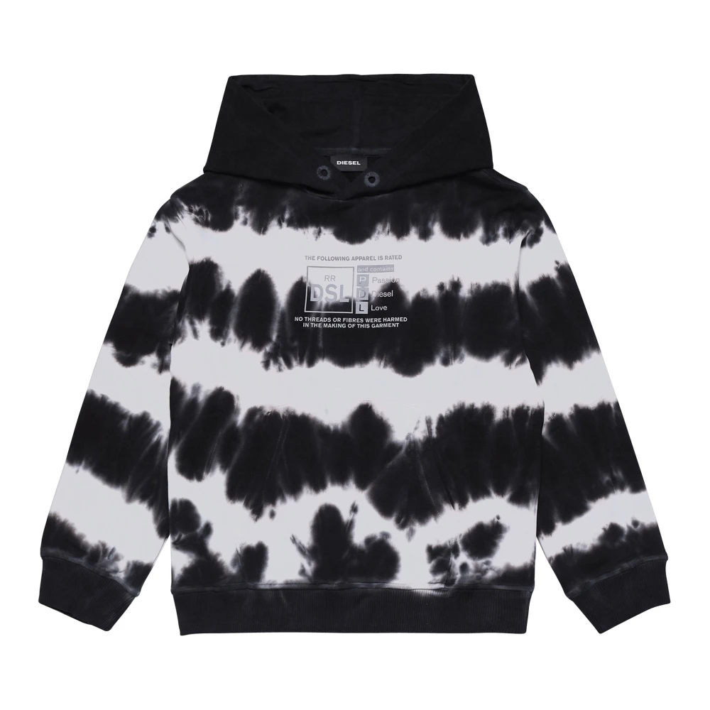 Diesel Boys Multicolor Kids Sweatshirts, 8 Y, Summer 83 Over Sweatshirt