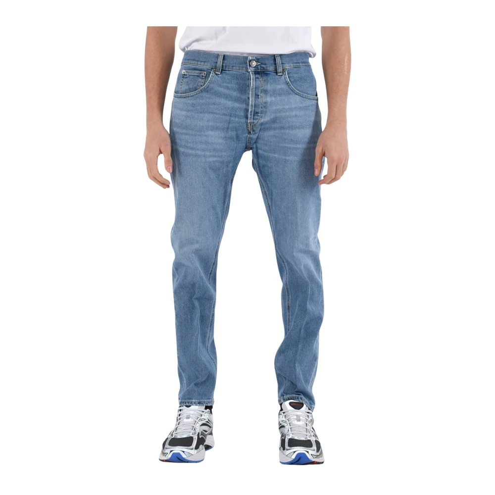 Dondup Slim Fit 5-Pocket Jeans Blue Heren