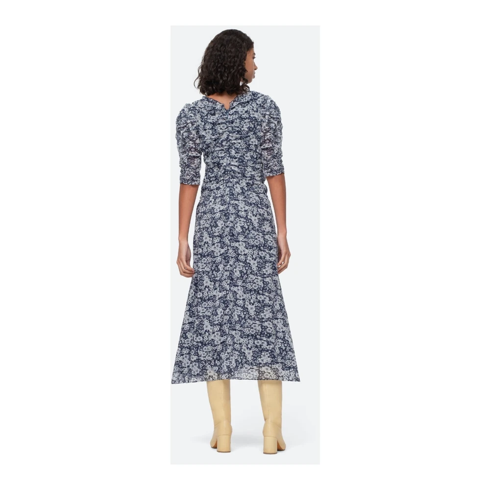 Sea NY Suzie Bloemenprint Jurk Blue Dames