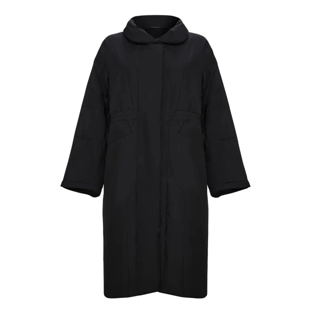 Cesare Gaspari Donna Nero Cappotti, L, New,