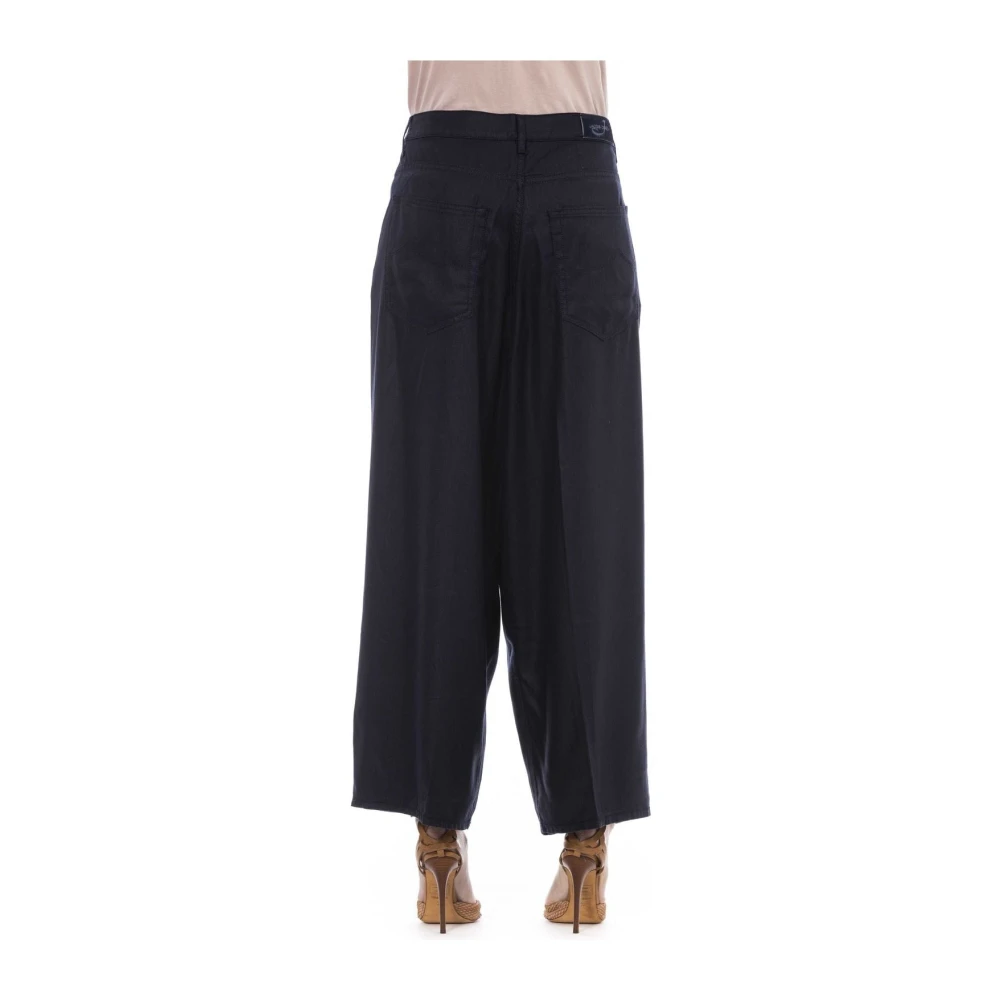 Jacob Cohën Stijlvolle Broek met Zij- en Achterzakken Black Dames