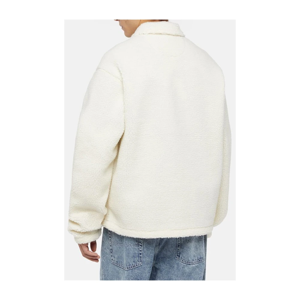 Dickies Hoge Pile Eisenhower Jas White Heren