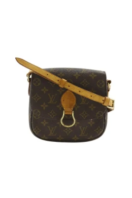 Pre-owned Mini Saint Cloud Monogram Axelremsväska