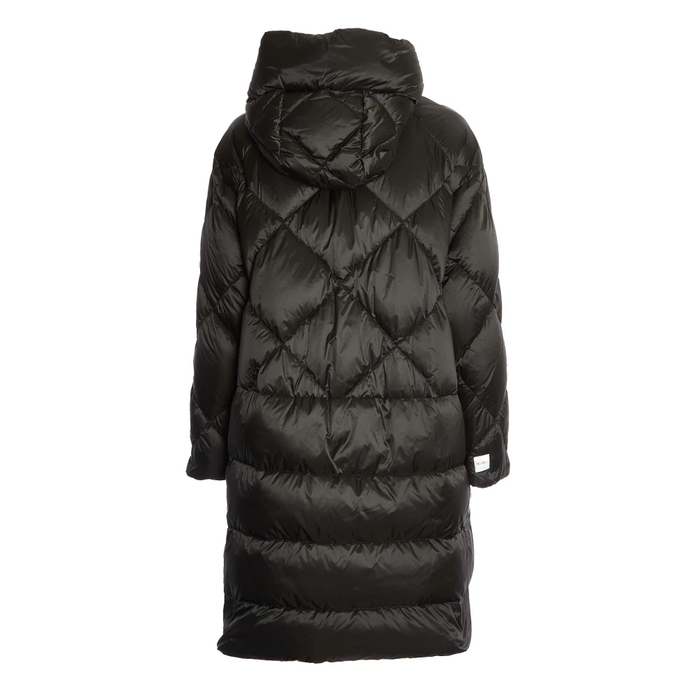 Max Mara Elegant Down Jacket Grigio Aw24 Gray Dames